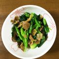早起きまま's cooksnap of when they made ヘルシー！小松菜のザーサイ和え.