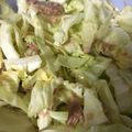 ｼｮｺﾗmode's cooksnap of when they made キャベツとツナのナムル.