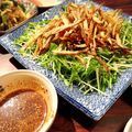 胃袋わっしょい's cooksnap of when they made ◆ごぼうチップのサラダ◆ピリ辛青じそドレ.