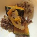 ブルちゃん☆'s cooksnap of when they made カボチャとレンコンの地鶏煮込み.