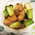 わるきぃ's cooksnap of when they made ✩鶏もも肉とネギの照り焼き✩.