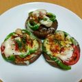 こだめ☆'s cooksnap of when they made あんにゃの椎茸ピザ焼き ♡.