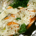 さやみm's cooksnap of when they made たらとちぢみほうれん草のホイル焼き.