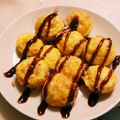 オレンジベアー's cooksnap of when they made たこ焼き器で＊ひとくちオムライス♡.