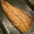 雪乃麻子's cooksnap of when they made 子供もパクパク♪ごま油香る鯖の蒲焼き風.