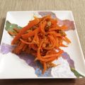 Anita♡'s cooksnap of when they made 人参のしりしり めんつゆバージョン.