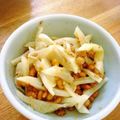 広野のタイタン's cooksnap of when they made キャベツの芯捨てないで！ゴマ香る納豆和え.