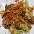 hamanny's cooksnap of when they made 豚とたっぷり野菜のスタミナ炒め♪.