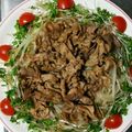 ｏｉｃｈｉｓａｍａ's cooksnap of when they made 中華風もやしと豚肉のサラダ.