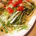 わん1's cooksnap of when they made 大根と水菜のイタリアンサラダ.
