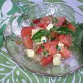 mantamama's cooksnap of when they made 夏だ!!トマトとバジルのさっぱりサラダ.
