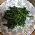 わく智's cooksnap of when they made 美味！！ほうれん草ナムル！！.