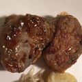 ru3e's cooksnap of when they made 豚細切れ肉の安上がりハンバーグ.