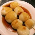 mykym's cooksnap of when they made ふわふわみたらし団子.