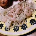 katkimryi's cooksnap of when they made もやしのシーフードサラダ.