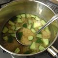 クックLPQLLY☆'s cooksnap of when they made 富山の隠れたご馳走!? キュウリの味噌汁.