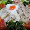 だんな様は料理人's cooksnap of when they made ツルツルン　冷しゃぶ.