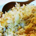 のぶよっしー's cooksnap of when they made 焼き肉のタレの具だくさんピラフ！元気回復.