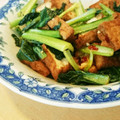 わかさわ家's cooksnap of when they made 厚揚げと小松菜のオイスターソース炒め.