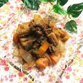 なつき☆ミ's cooksnap of when they made 牛肉と蓮根のバルサミコ炒め.