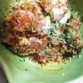 supermoon1's cooksnap of when they made ｴﾋﾞとﾌﾞﾛｯｺﾘｰのﾏﾖﾁｰｽﾞ焼き.