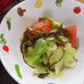 kana叶's cooksnap of when they made 塩昆布ドレッシングで♪トマトレタスサラダ.