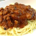 ぺっぺぺ72's cooksnap of when they made レトルトのミートソースでハンバーグパスタ.