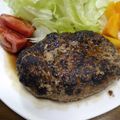 とみとりお's cooksnap of when they made ハンバーグ♡赤ワインの照り焼きソース.