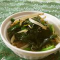 赤い電話's cooksnap of when they made さっぱり・もやしわかめサラダ.