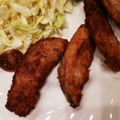 eiyoushi's cooksnap of when they made かぼちゃの肉まきフライ.
