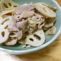 そらてんママ's cooksnap of when they made 豚バラと蓮根の甘辛炒め♪.