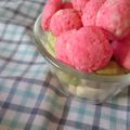 HINAマロン's cooksnap of when they made ✿ひな祭り✿サクサク雛あられ風クッキー.