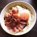 リザ＊かしゆか's cooksnap of when they made 和風でさっぱり〜ベーコンエッグキャベ丼♪.