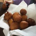 ＋SUN3's cooksnap of when they made 袋で出来る！材料2つ！ふわもちドーナッツ.