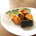 ゆきゆっきき's cooksnap of when they made 冷凍かぼちゃの甘い煮物.