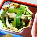 ぴょん吉Cafe's cooksnap of when they made お弁当に☆しめじとピーマンのきんぴら♪.