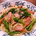 よよっち♪'s cooksnap of when they made 【白だしだけ】菜の花のペペロンチーノ.
