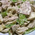 Rick_t's cooksnap of when they made 豚肉とレンコンの辛子マヨ炒め.