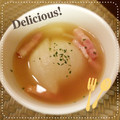 ラテ柴's cooksnap of when they made 新玉ねぎの丸ごとスープ.