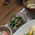 meryairi's cooksnap of when they made 菜の花のマヨポンからし和え.