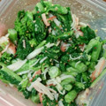 4ねこ's cooksnap of when they made 菜の花のマヨマスタード和え.