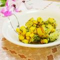 旦那は皿洗い's cooksnap of when they made お弁当に☆じゃがいもとコーンの青のり塩焼.