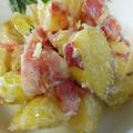 芝政の世界's cooksnap of when they made アメリカ〜ンなレッドポテトサラダ.