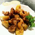 sweetpia's cooksnap of when they made ジャガ芋と鶏肉の塩レモンカレー炒め.