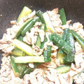 koberry's cooksnap of when they made 大量消費！簡単♪きゅうり＆豚肉炒め♡.