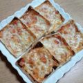 めけめけあろは's cooksnap of when they made 手抜きの1品！＊油揚げピザ＊.