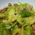 ☆☆KEIKO☆☆'s cooksnap of when they made 春キャベツの豚肉みそ炒め和え.