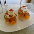 あーにゅ☆'s cooksnap of when they made ｸﾘｽﾏｽに♡キャラパン*トナカイ号*.
