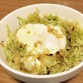 お料理がんばり's cooksnap of when they made 簡単超美味しい！キャベツ玉子丼☆.