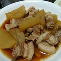 きょーんたろ's cooksnap of when they made 油は不使用！簡単 豚バラ大根.